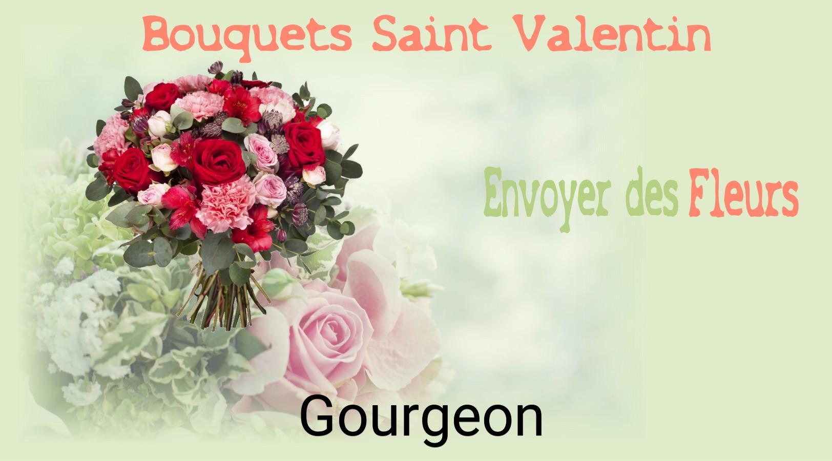 Roses de Saint-Valentin livrées à Gourgeon